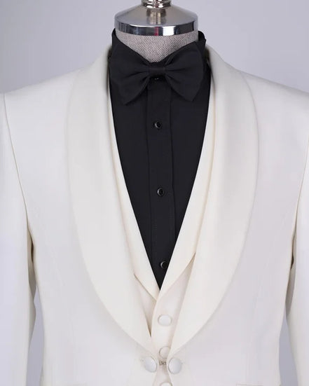White Tuxedo with Vest