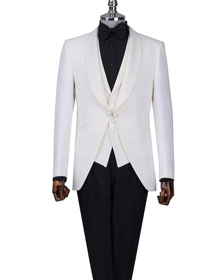 White Tuxedo with Vest