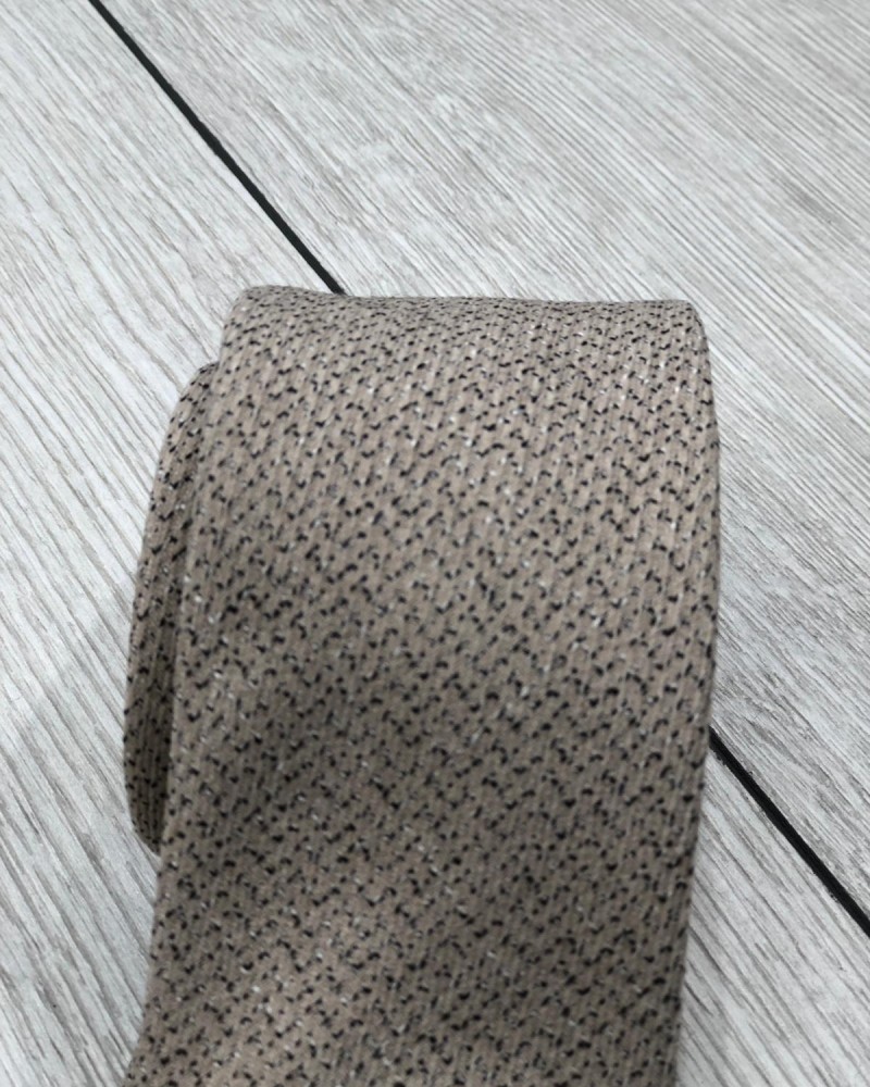 Beige Tie by Gentwith.com with Free Shipping