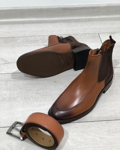 The Noe Double Monk Strap - Yellow - Gentwith
