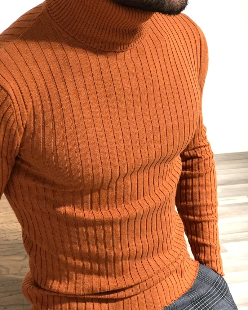 Tile Turtleneck Sweater by Gentwith.com with Free Shipping