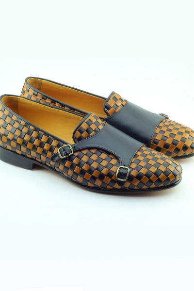 Yellow Handmade Calf Leather Bespoke Shoes by Gentwith.com with Free Shipping