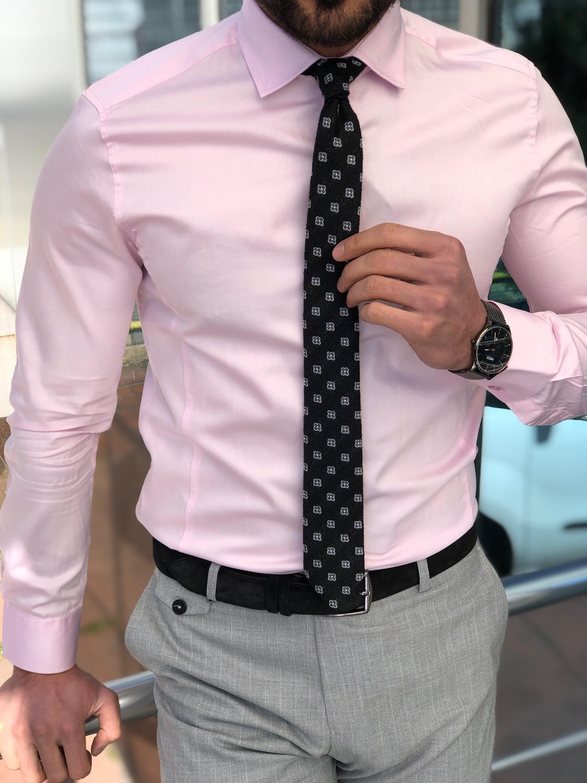 shirt tie dress
