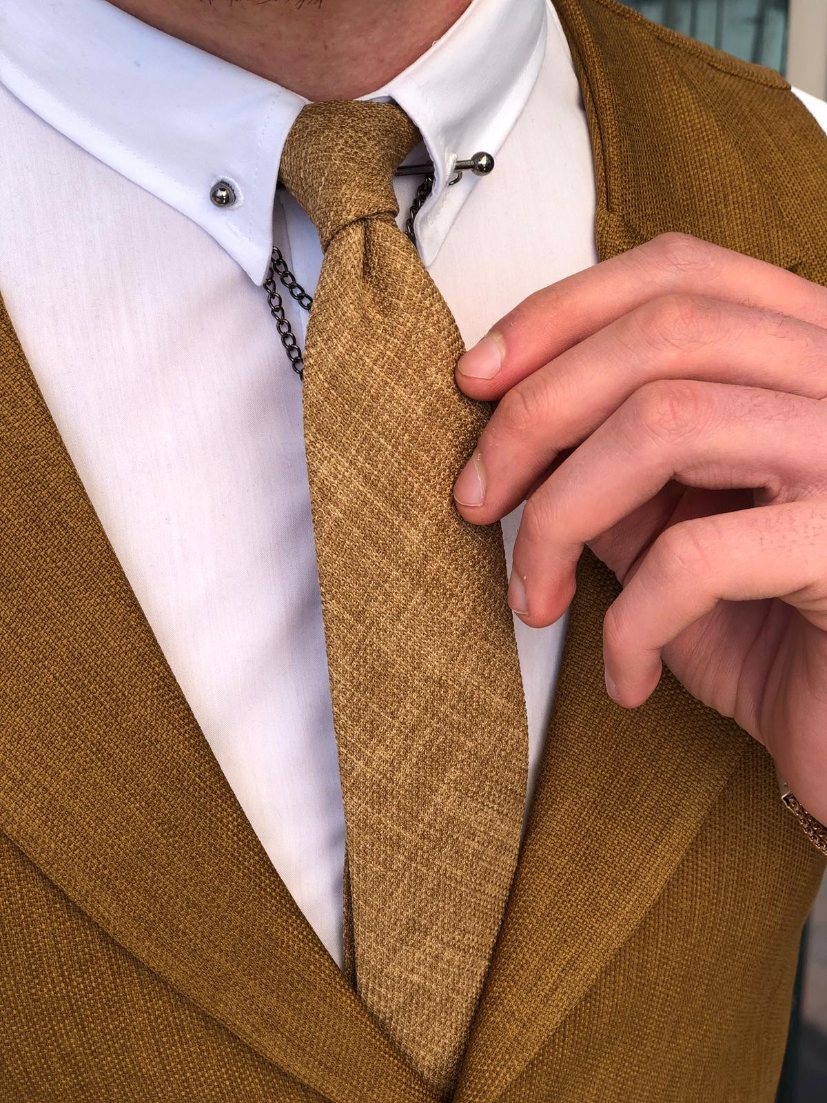 Buy Camel Skinny Tie by GentWith.com 