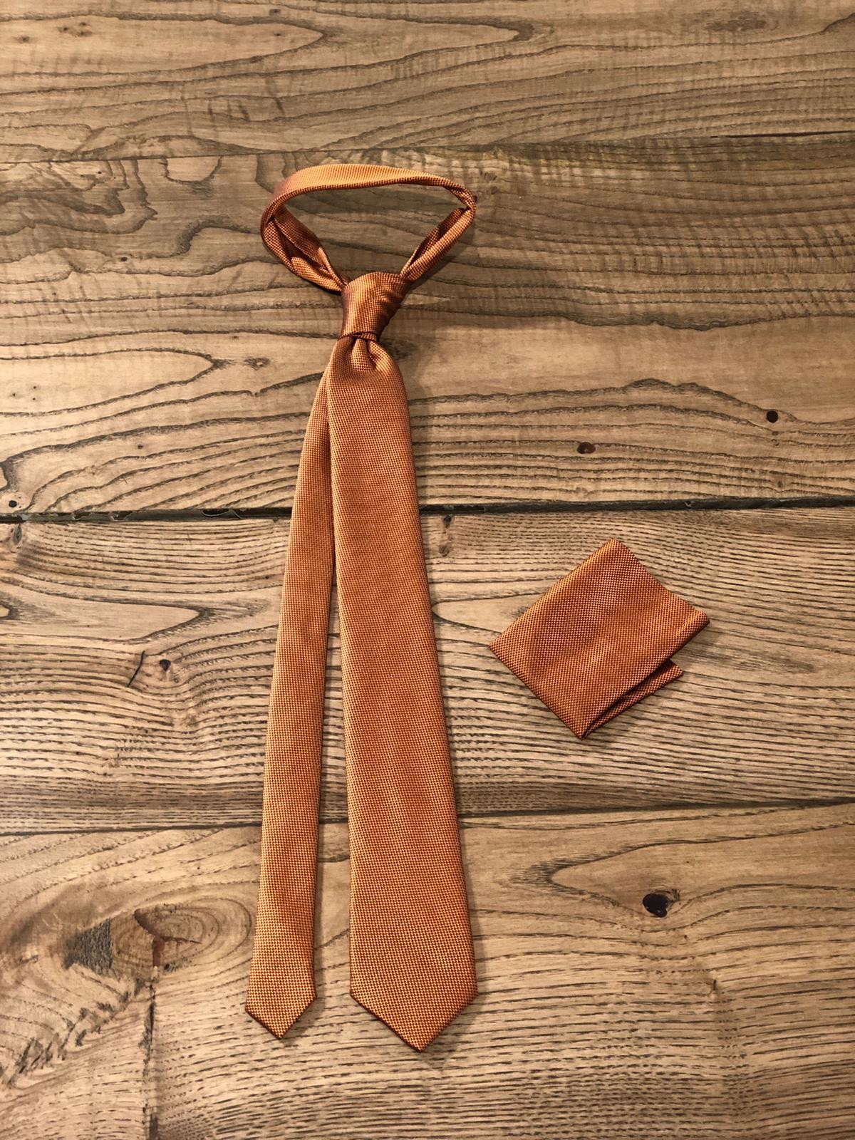 Vinny Camel Skinny Tie