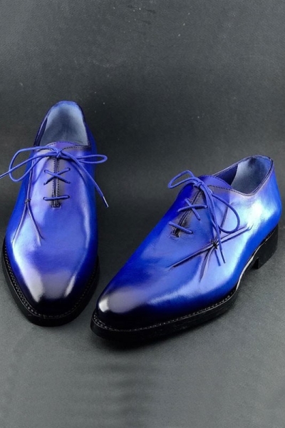 Blue Classic Oxford by Gentwith.com with Free Shipping