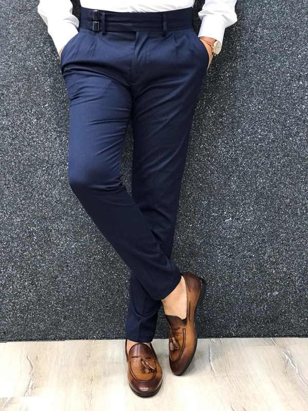 Polyester Sky Blue shirt & Navy Trouser Men Corporate Office Uniform at Rs  550/piece in New Delhi