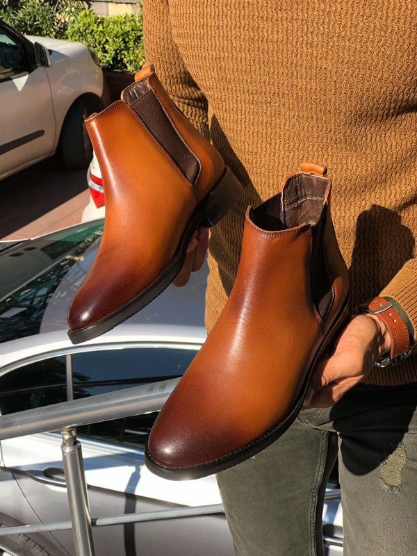 Europa Vag køretøj Buy Tan Chelsea Boots by GentWith.com | Free Shipping