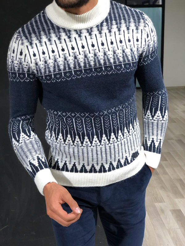turtleneck wool jumper