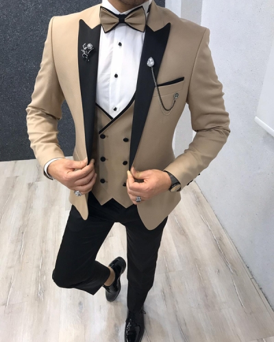 Buy White Slim Fit Tuxedo by GentWith.com | Free Shipping