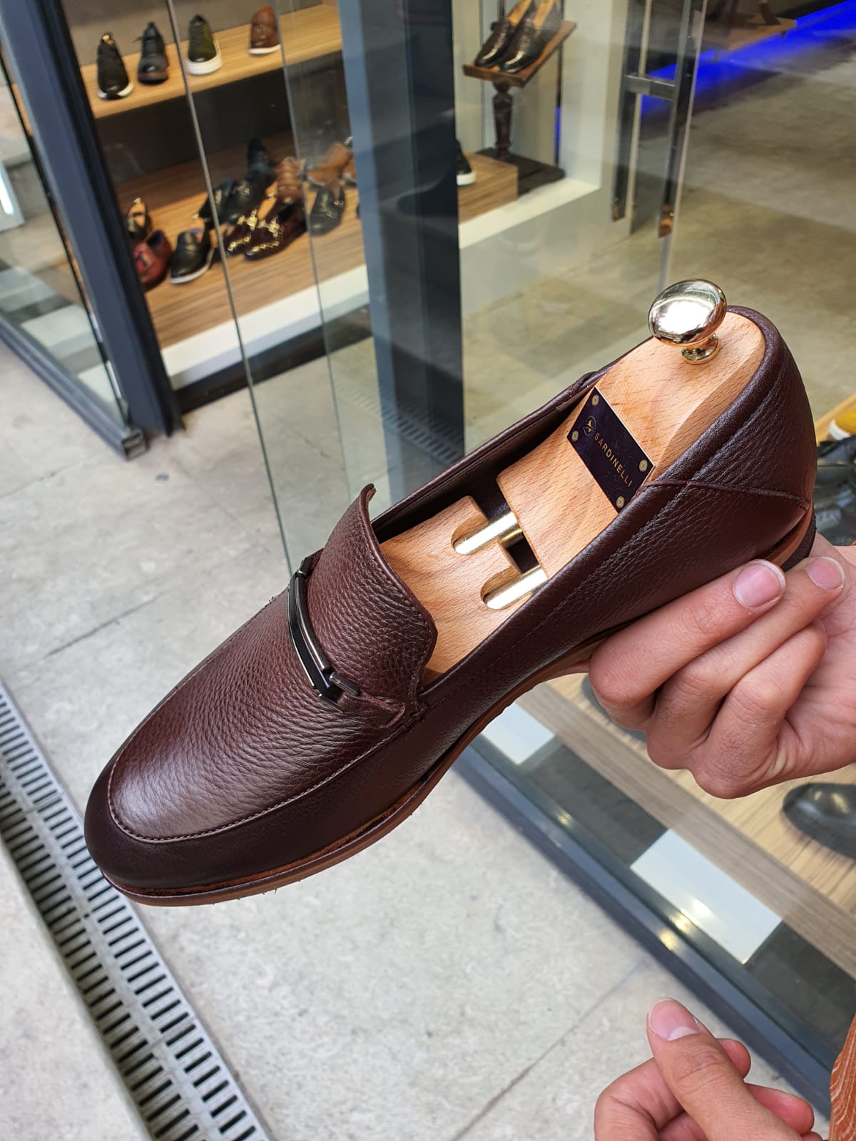 Buy Brown Buckle Loafer by GentWith, Free Shipping