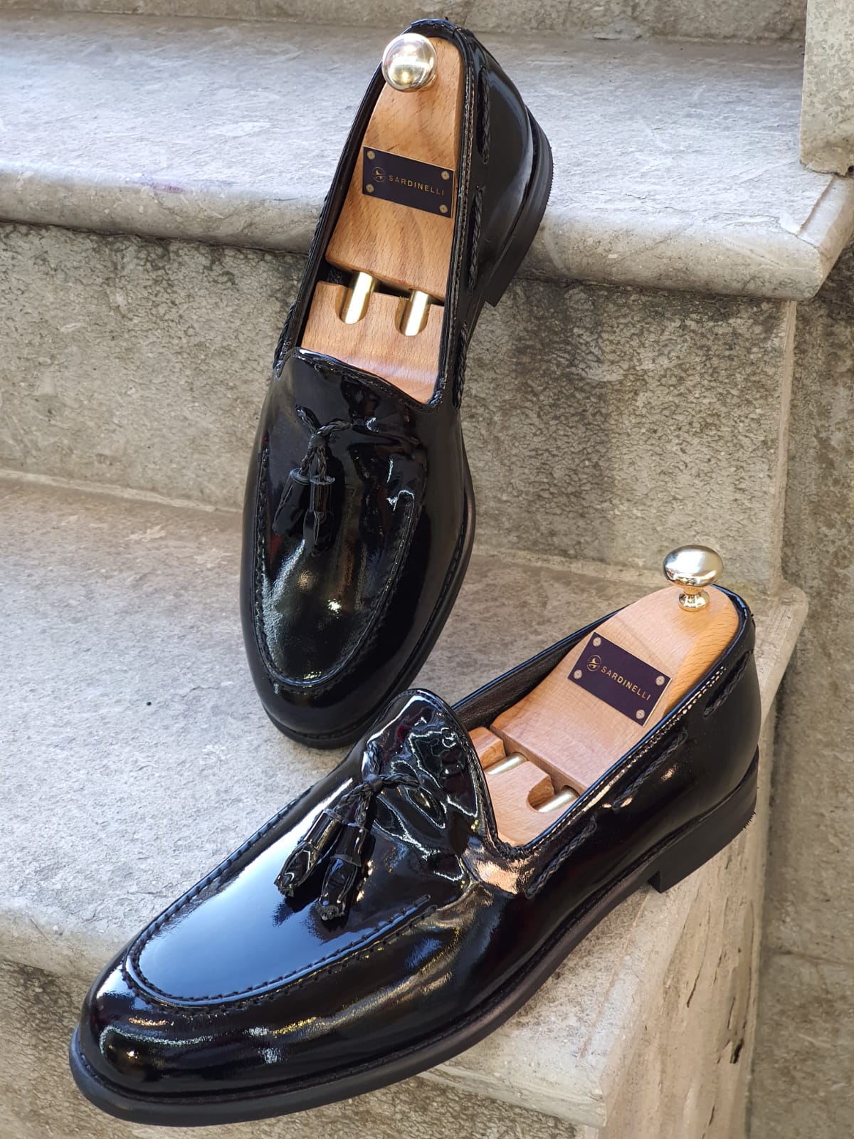 Buy Black Classic Tassel Loafer by GentWith | Free Shipping