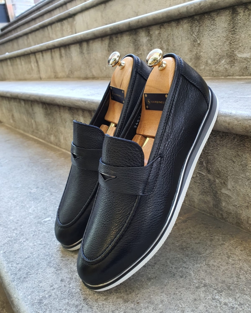 Black Buckle Loafer by GentWith.com with Free Worldwide Shipping