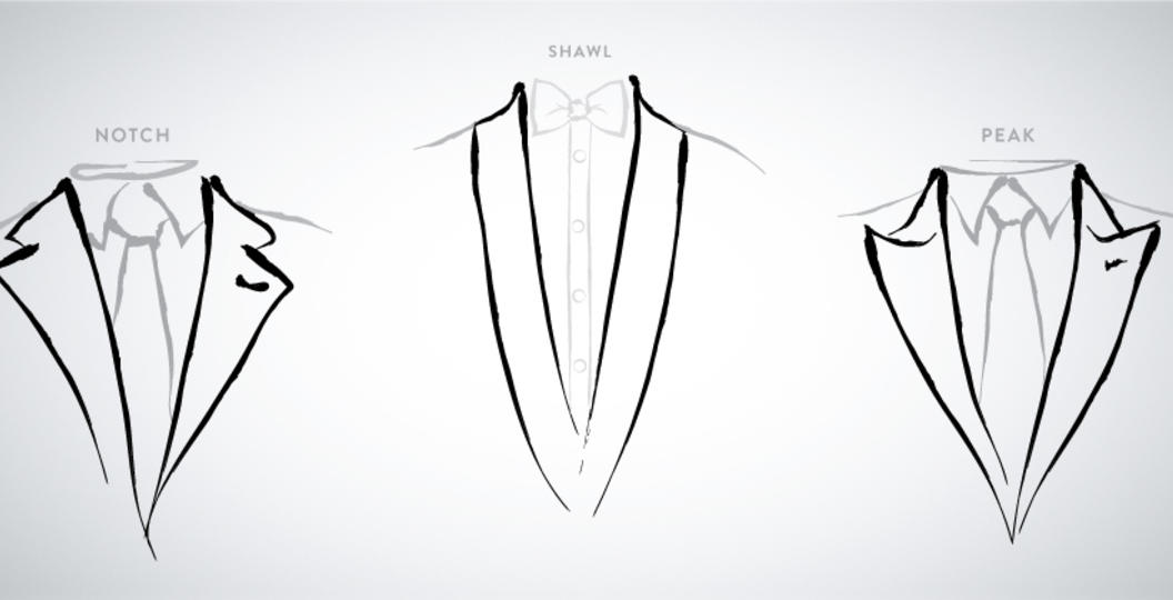 Men Tuxedo Lapel Styles