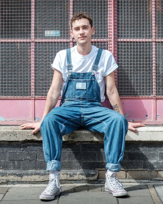 Overalls and 2024 white shirt