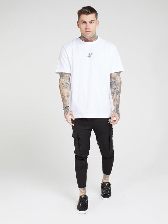 White T-Shirt for Men |White Shirt Outfit by Gentwith