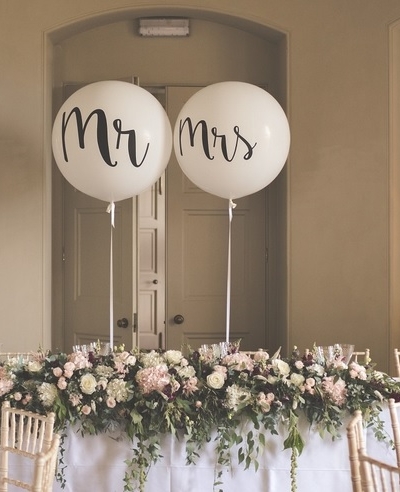 20 Ways To Use Balloons in Your Wedding Décor by GentWith Blog