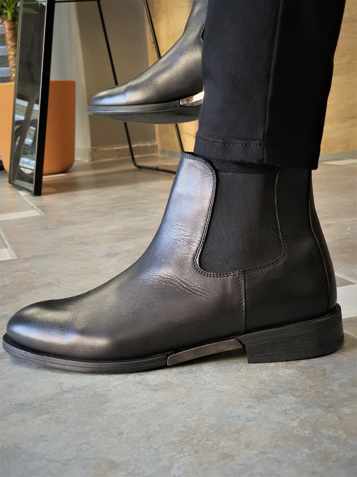 Buy Black Chelsea Boots by GentWith.com with Free Shipping