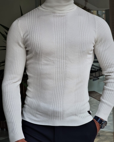 Buy Tile Slim Fit Sweater by Gentwith.com with Free Shipping