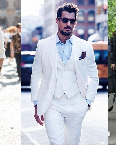 Right Way to Wear A White Suit by GentWith.com Blog