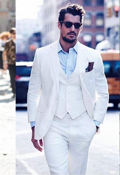 Right Way to Wear A White Suit by GentWith.com Blog