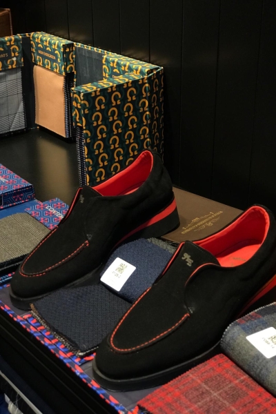Black Suede Leather Loafers by GentWith.com with Free Worldwide Shipping