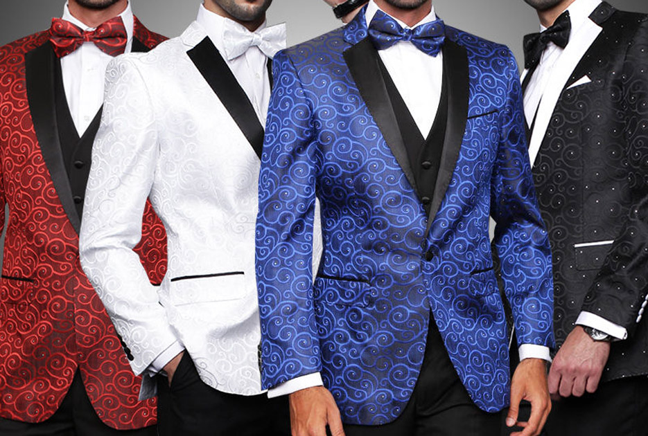 Dashing New Looks in Tuxedos for Grooms