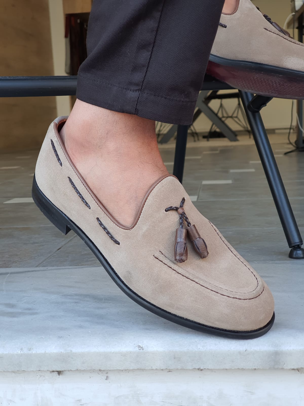 Buy Suede Tassel Loafers by GentWith.com with Free Shipping