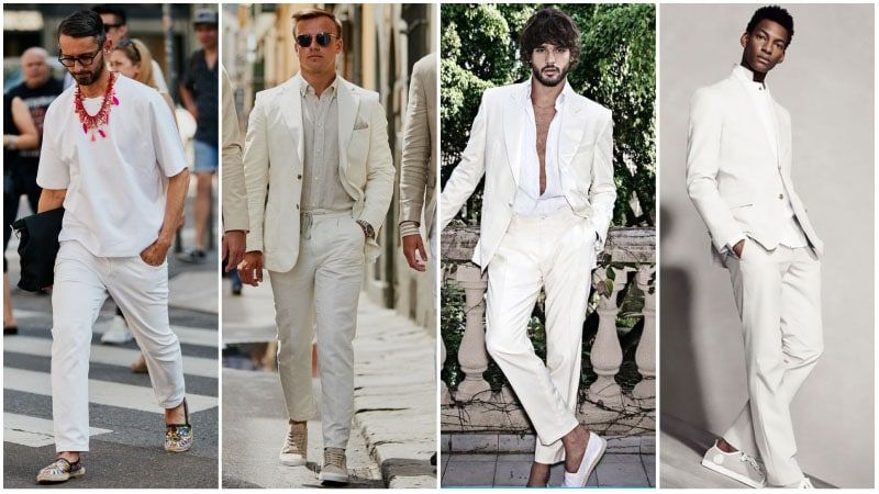 Right Way to Wear A White Suit by  Blog