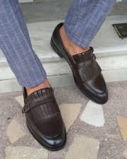 kilted loafer