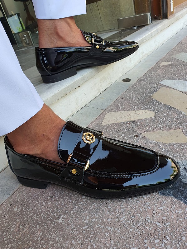 Penny Loafers for Men 9 UK / Black