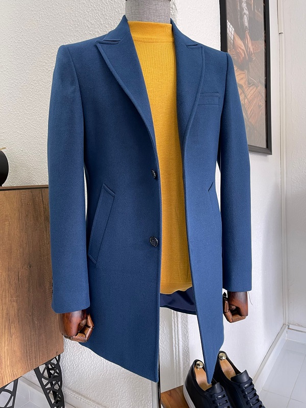 Indigo best sale blue coat