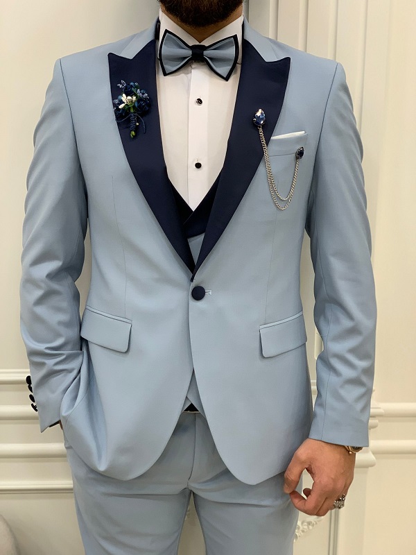 Light Blue Tux Jacket — styledbyDM