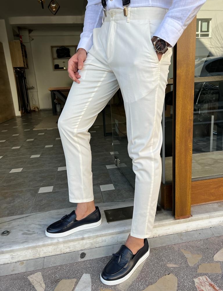 COBKK Pants For Men Exercise Full Length Pants Men's Business Loose Large  Size Elastic Waist Cotton All-match Solid Color Pants For Men Regular Fit  Black Casual Slim Lounge Fashion Dressy Pants -