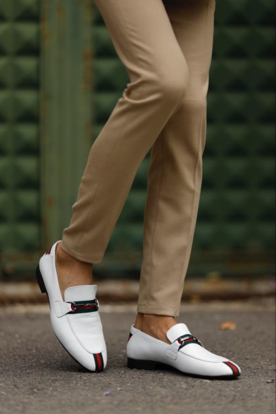 White Loafers