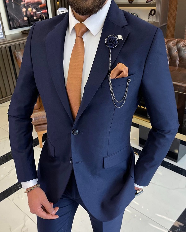 Slim-Fit Two-Piece Suit