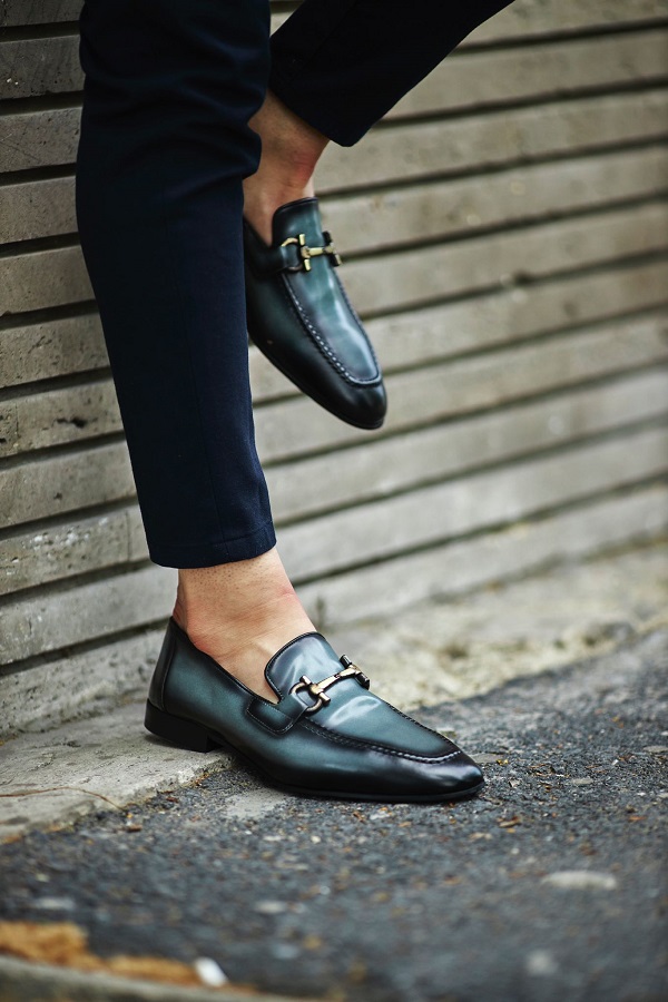 Black Bit Loafers for Men | GentWith