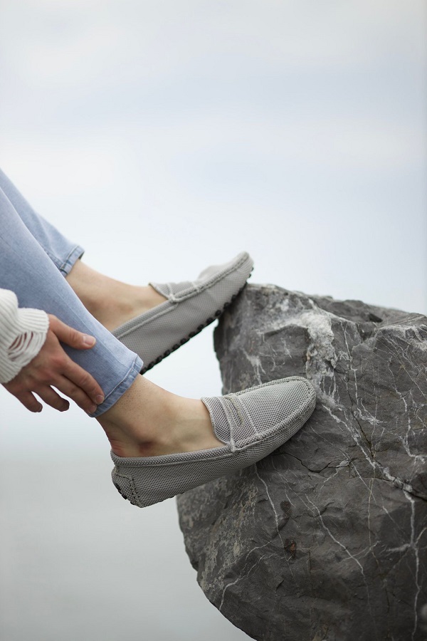 Gray Driving Loafers for Men | GentWith