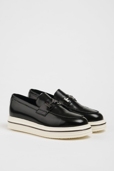 Men's Black Loafers