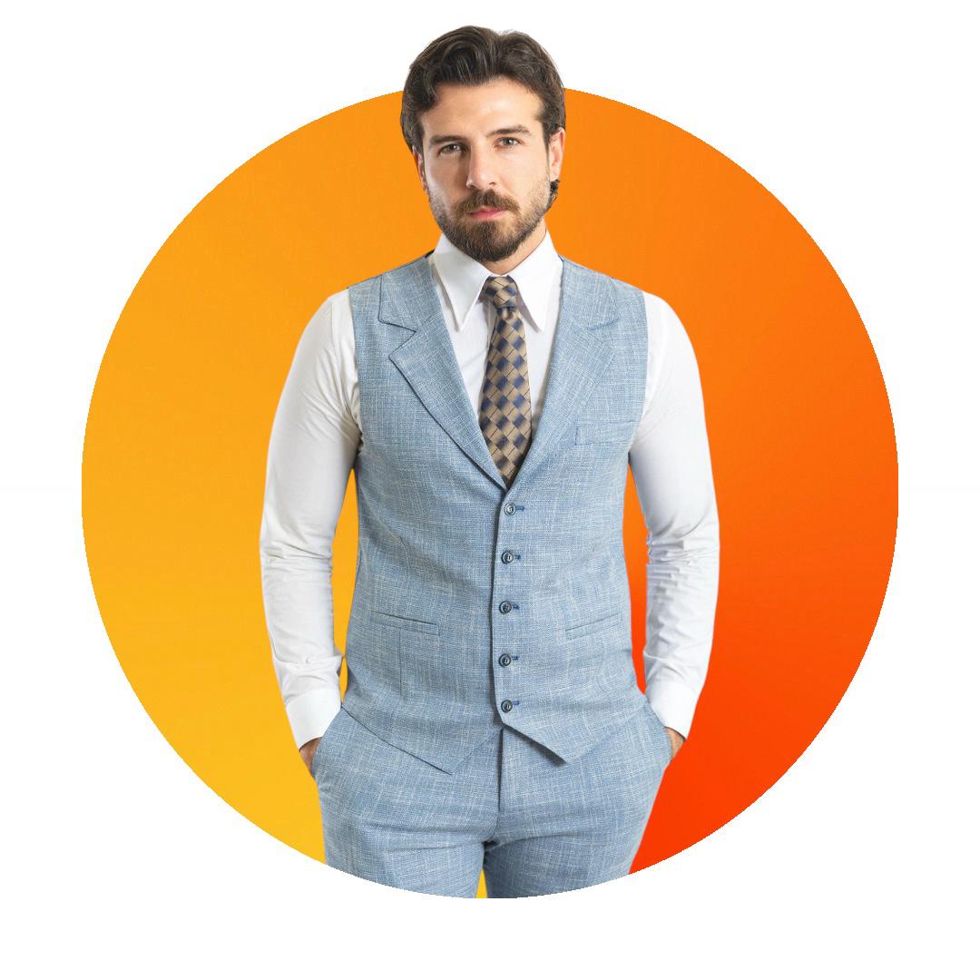 Men Vests Thumb Label