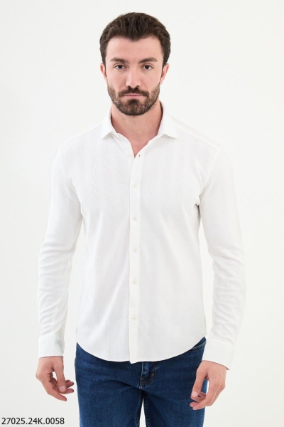 White Shirt Blue Jeans - Shop the Look - winter outfits men