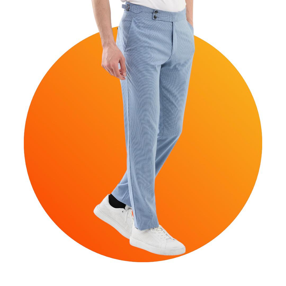 Men Pants Label