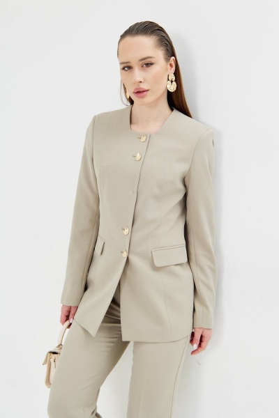 Khaki Pant Suit