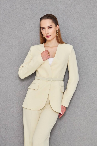 Beige Suit Womens