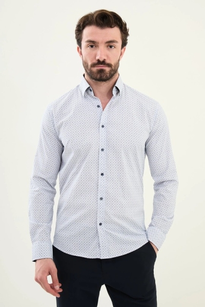 White Plaid Shirt