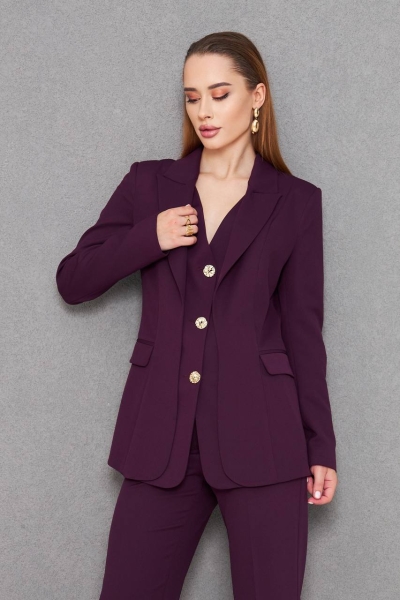 Purple Suit Women